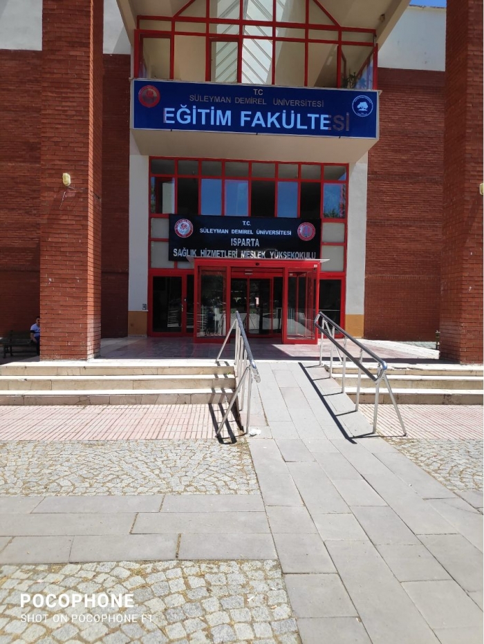 Isparta SHMYO Fiziksel Alanları ve Erişilebilirlik Göstergeleri (Aralık 2025)