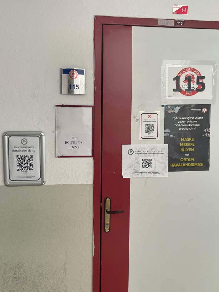 Isparta SHMYO Fiziksel Alanları ve Erişilebilirlik Göstergeleri (Aralık 2025)