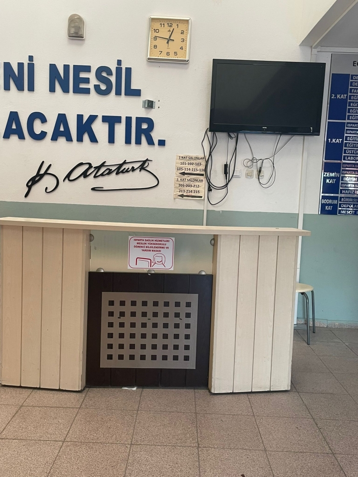 Isparta SHMYO Fiziksel Alanları ve Erişilebilirlik Göstergeleri (Aralık 2025)